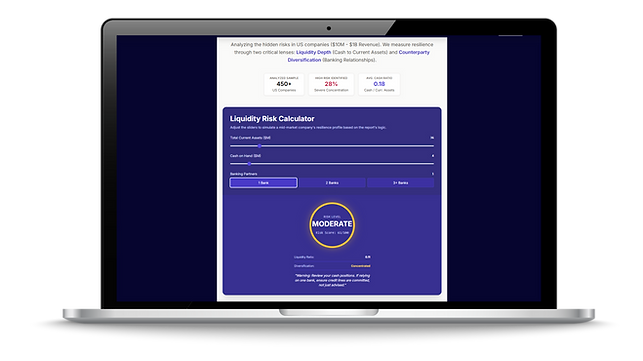 Likwidity's Likwidex Risk Resilience Calculator