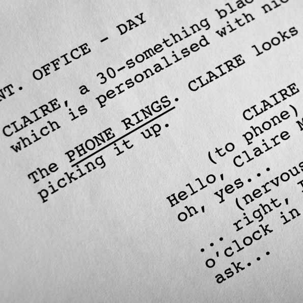 ON THE BEGINNINGS OF SCENES