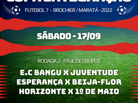 Segunda rodada da Copa Integração de Futebol 7 - Brochier/Maratá