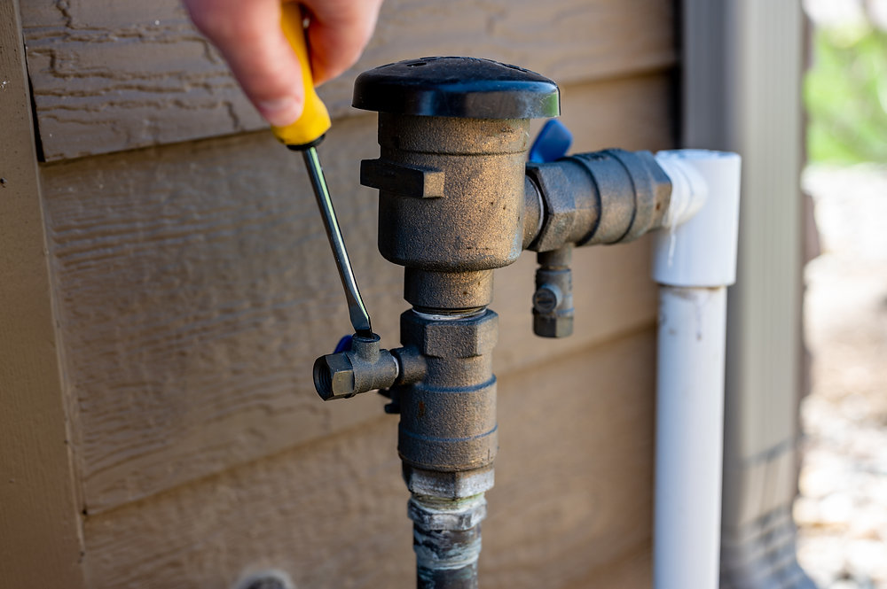 7 Steps to Turning on Your Sprinklers in Spring Bath Landscape