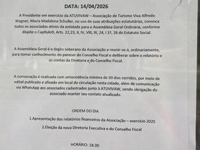 Edital de Convocação da Assembléia Ordinária
