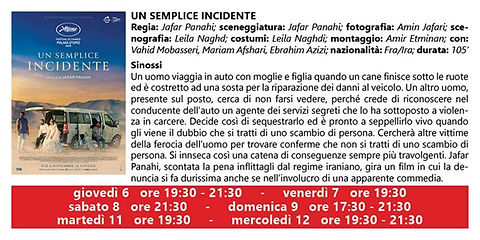 SCHEDA UN SEMPLICE INCIDENTE