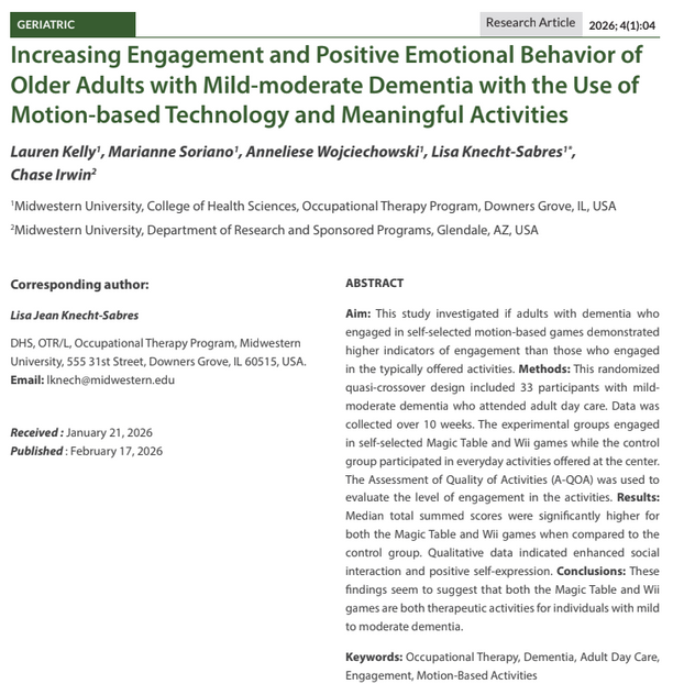 Motion-based Tech Improves Engagement and Emotional Behavior