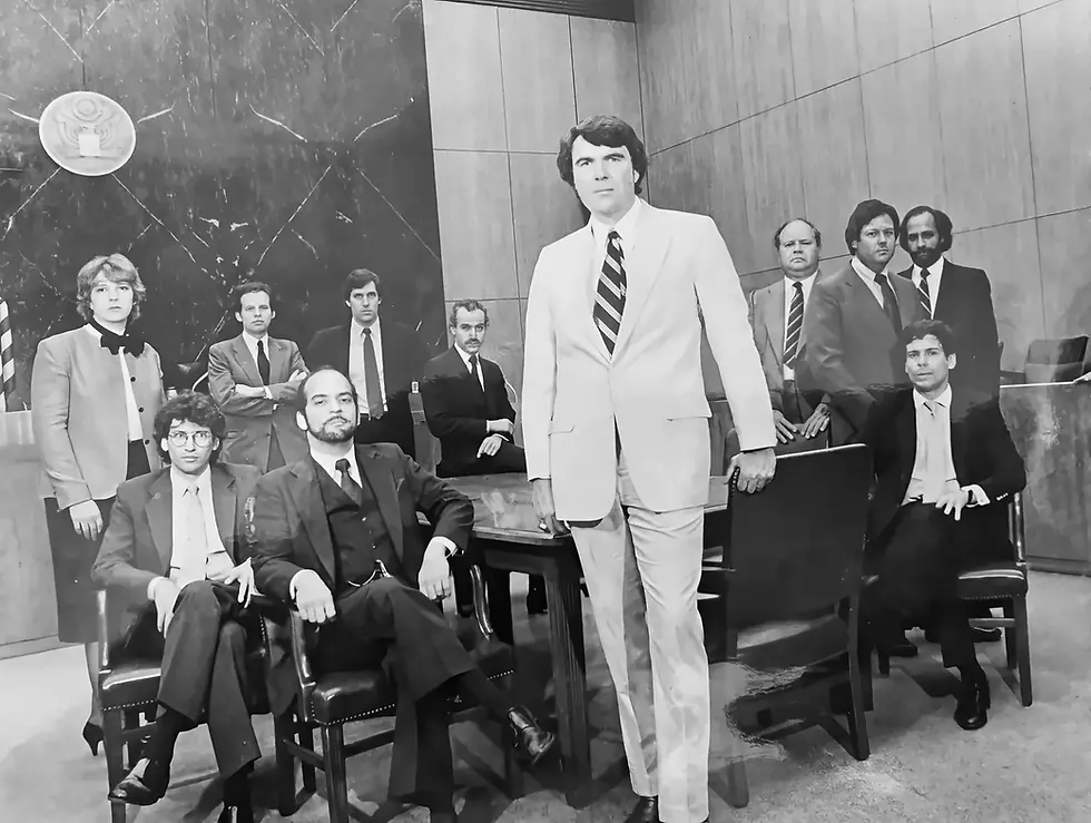 Brooklyn Strike Force Chief Edward McDonald with Colleagues, 1984
