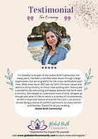 Student feedback from Tina Browning