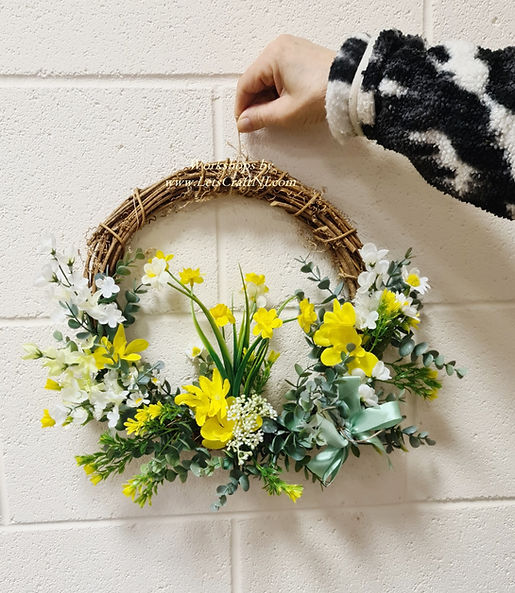 Spring Wreath Workshops Belfast, Newtownabbey & Ballyclare