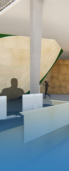 High-clarity 3D visuals for investors and partners, simplifying complex climbing gym technical concepts.
