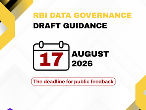 Navigating through RBI's draft guidance on Data Governance