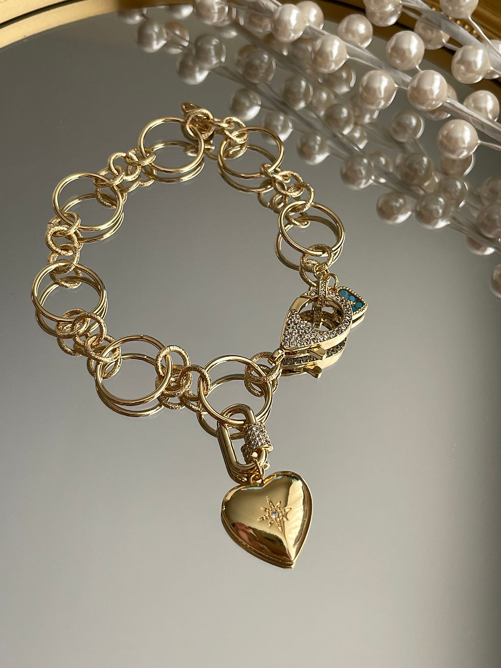 Miniatura: Gargantilla SENAY SOPHISTICATED HEART