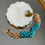 Miniatura: Brazalete Merveilleux Fairy Brianna Queen Turqueza e Ivory Shine