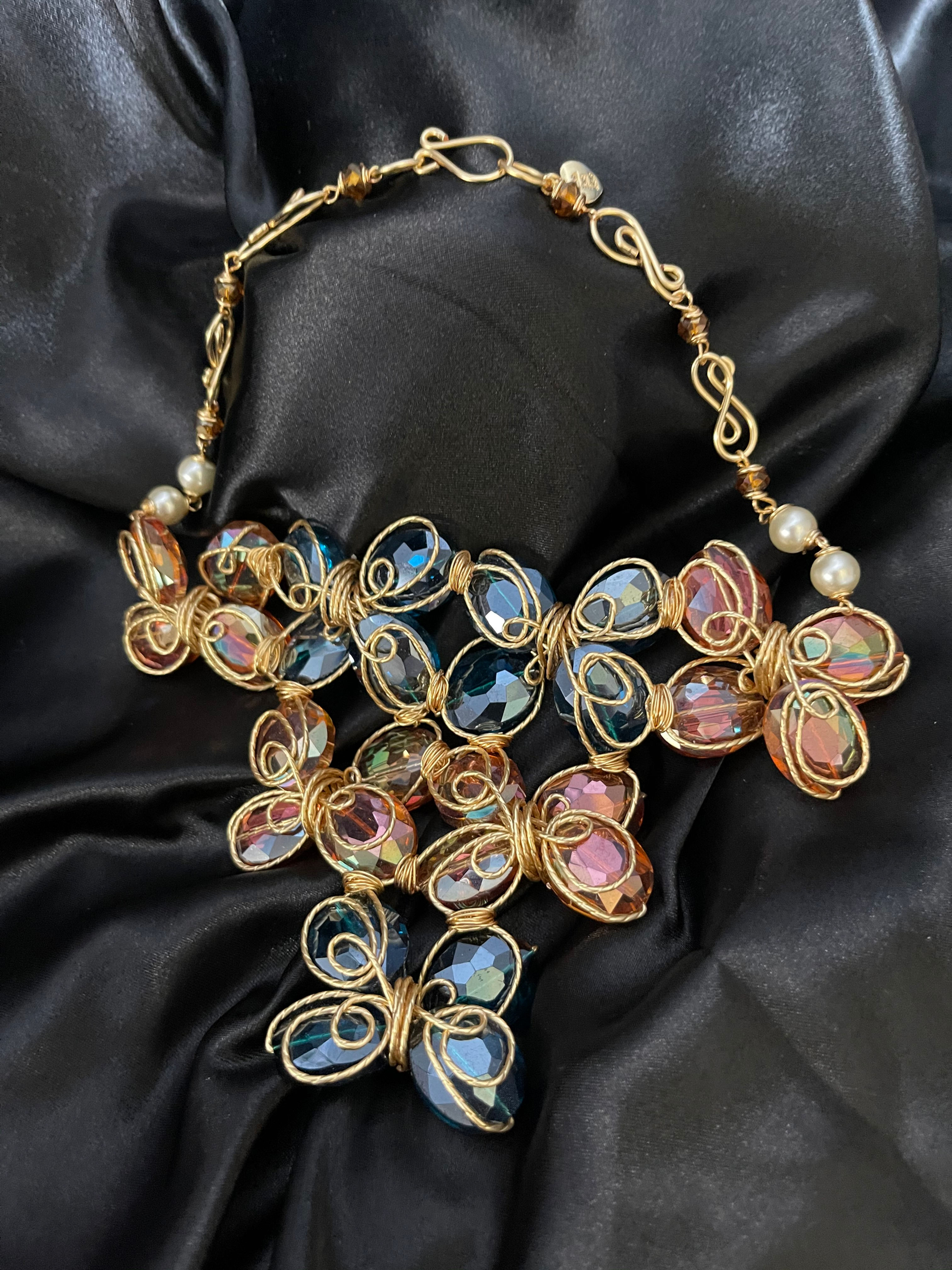 Luxury Christine Queen Azul y Naranja