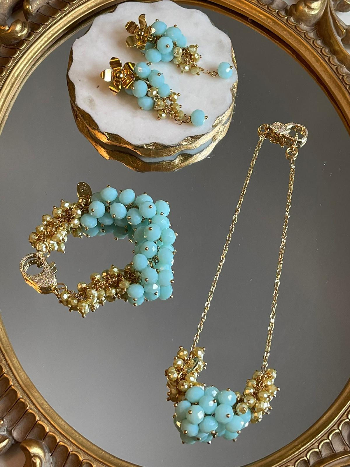 Set Merveilleux Fairy Brianna Queen Azul Claro Matte