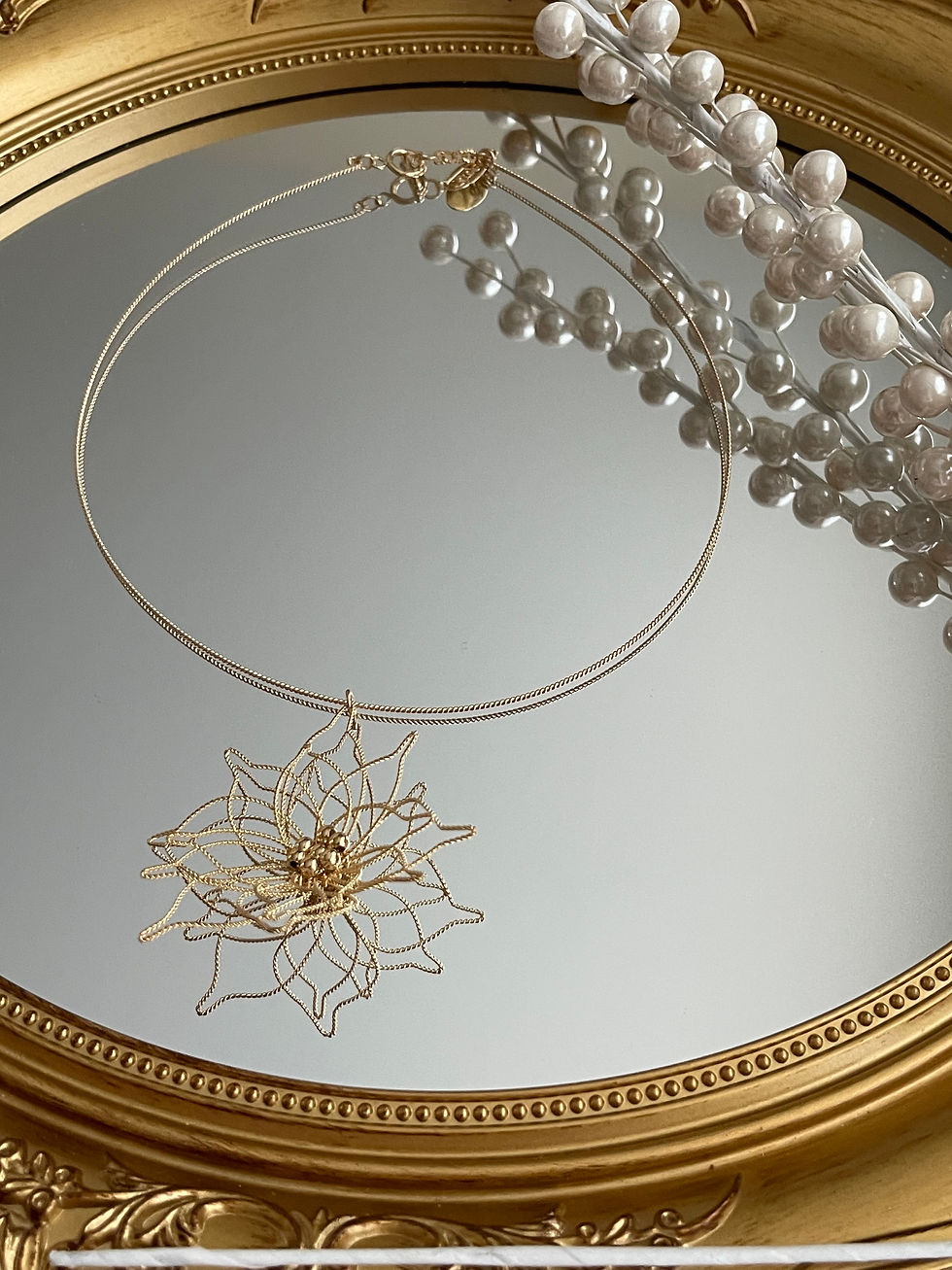 Miniatura: Gargantilla FERIHA SOPHISTICATED Dorado