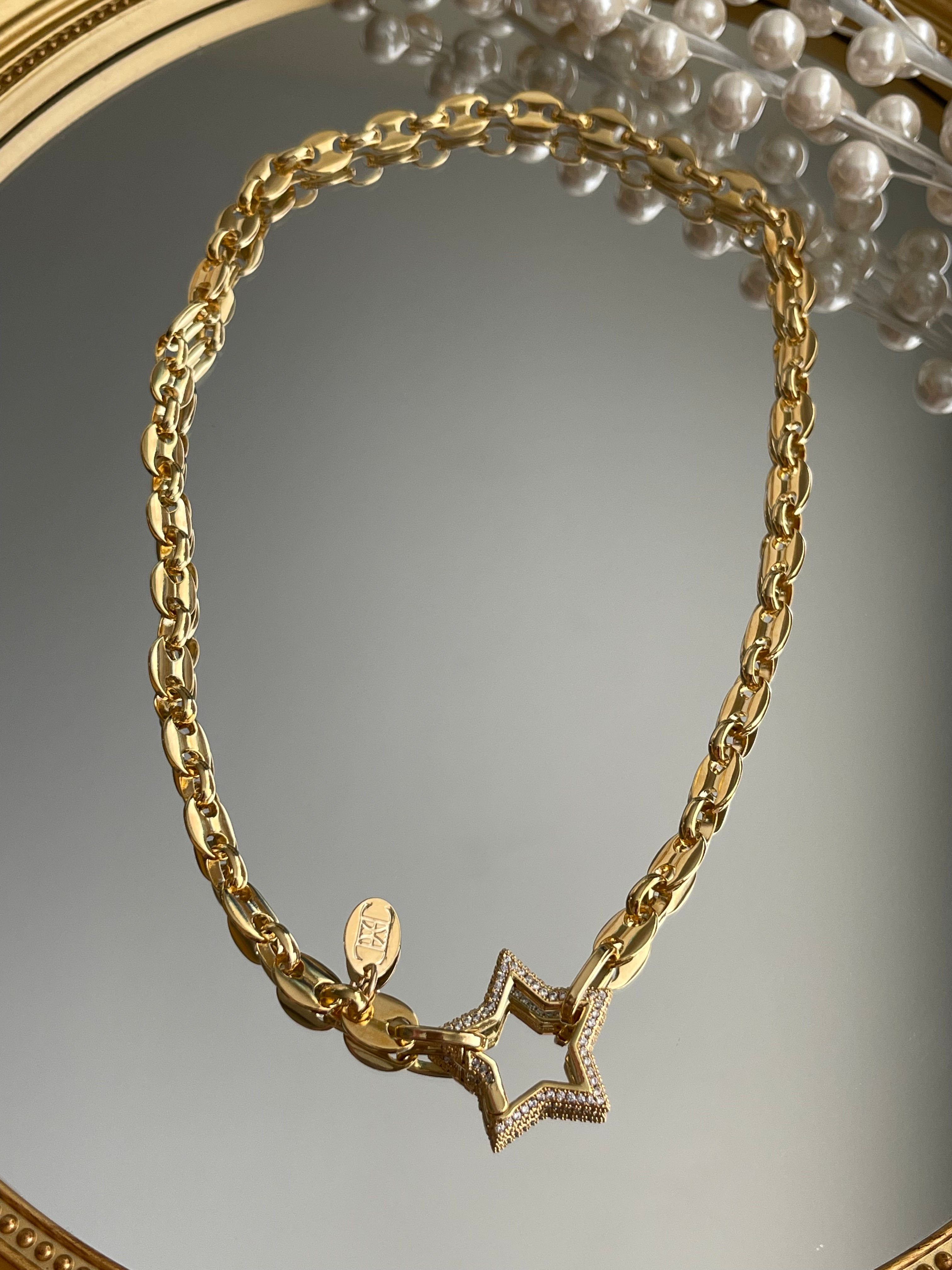 Gargantilla ISTAR SOPHISTICATED GOLD