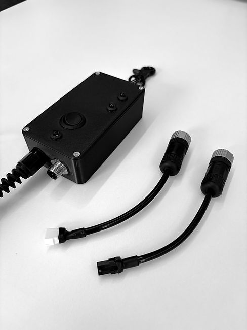 Schlosstester für Abholstationen, entwickelt und gefertigt von easy3D und easytronics