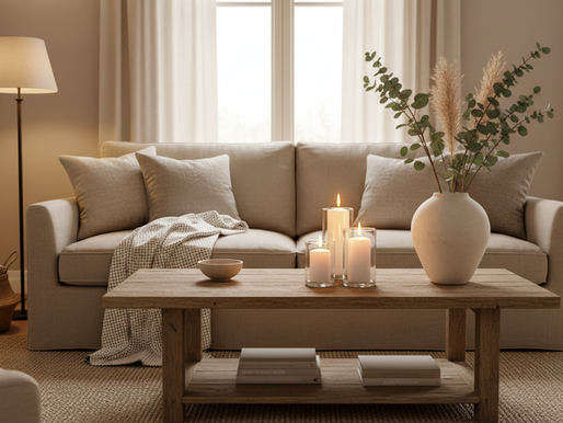 Crear un ambiente relajante en casa con aromas y detalles cálidos
