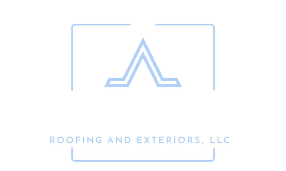 Ascend Roofing and Exteriors Logo - A visually striking and reliable logo symbolizing Ascend Roofing and Exteriors' excellence in roofing, siding, and gutter services, as well as their expertise in negotiating hail and storm damage insurance claims in Omaha and surrounding areas.