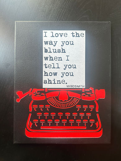 【希少】WRDSMTH - Stories Signed ORIGINAL ART | WRDSMTH