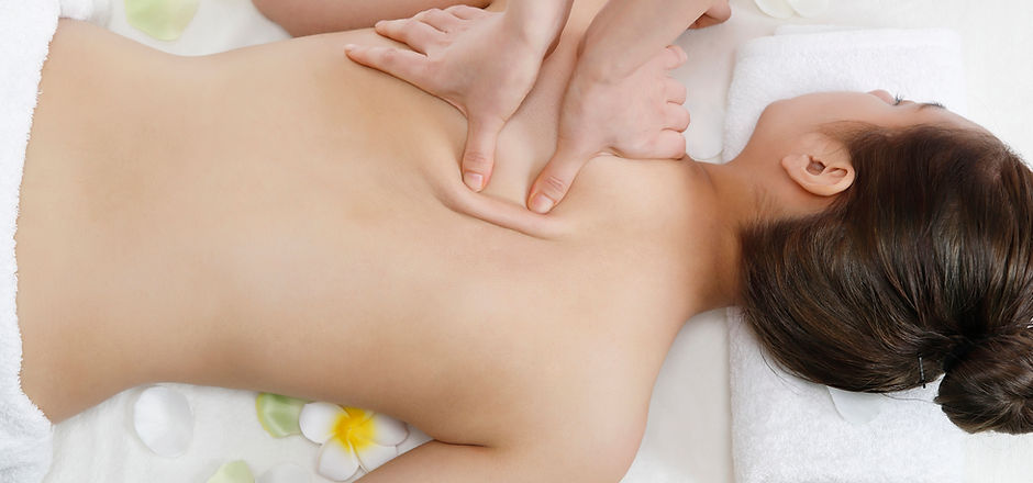 Rückenmassage-Therapie