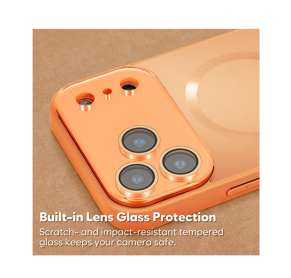 Thumbnail: iPhone Case Compatible with iPhone 17 Pro Satin Cosmic Orange
