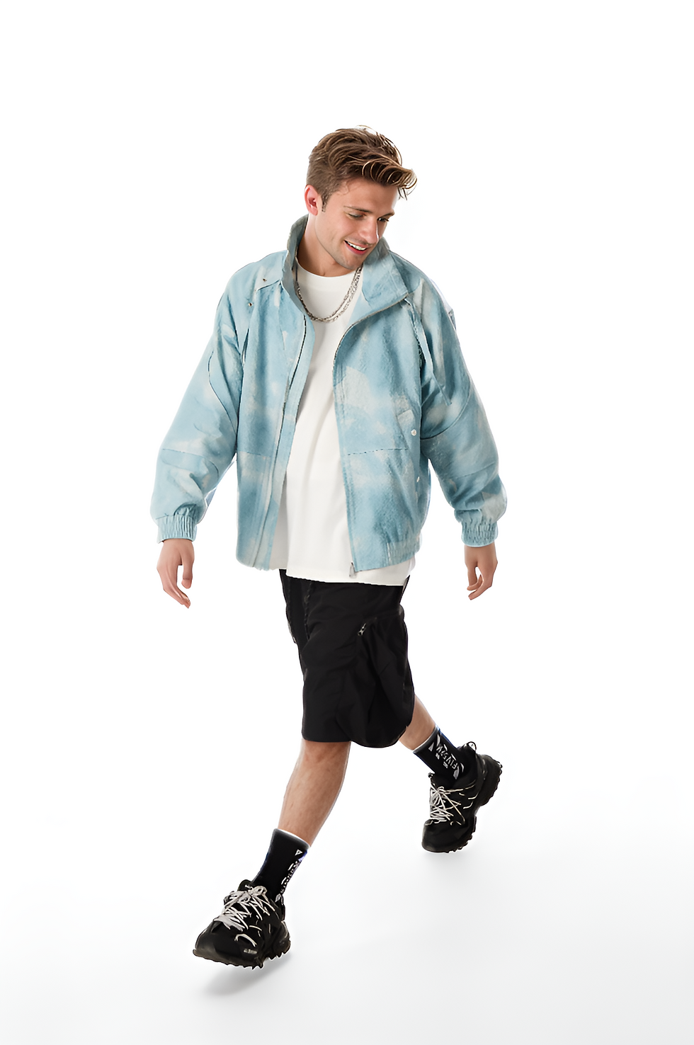 Thumbnail: Watercolor Style Casual Jacket