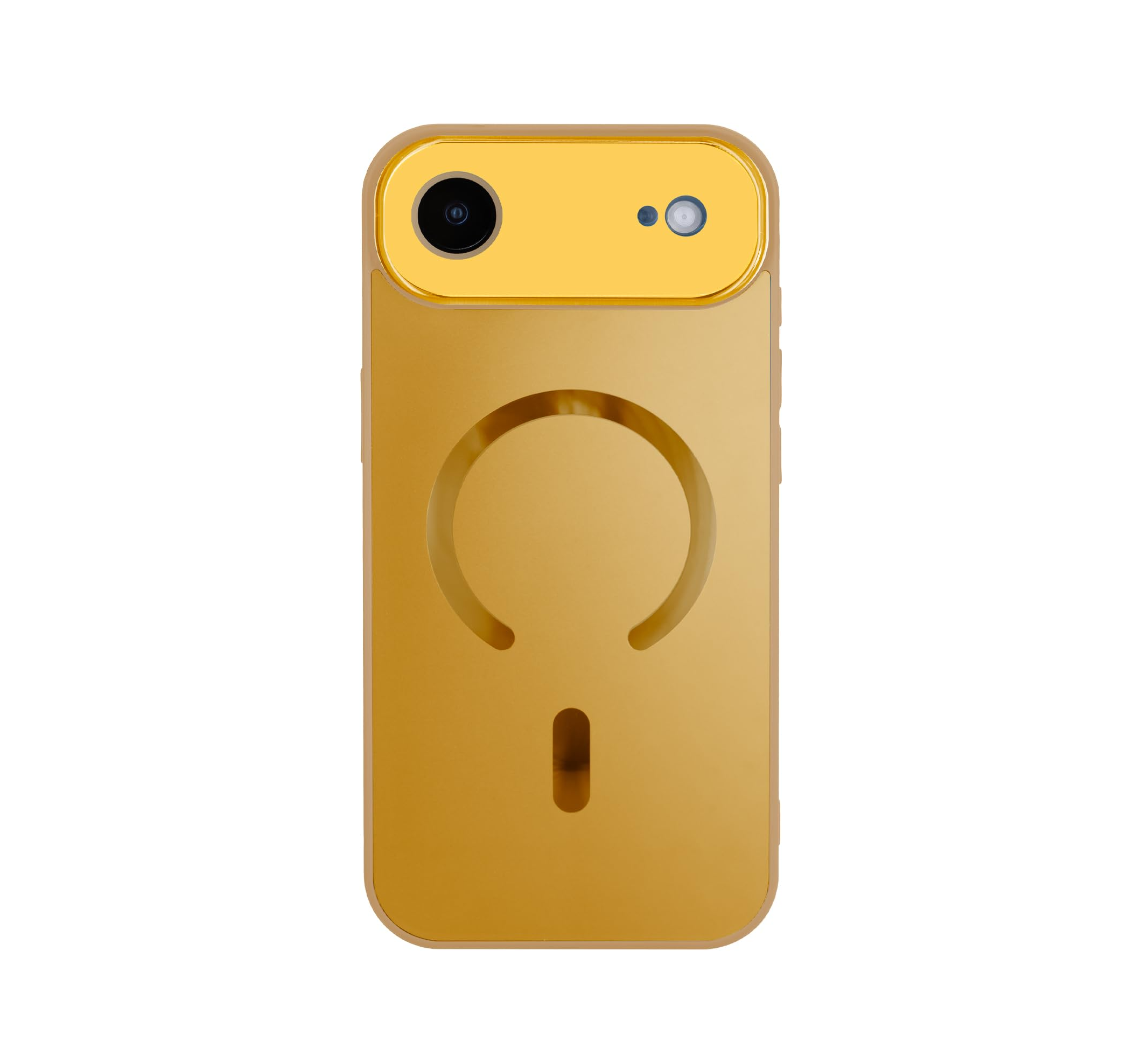 iPhone Case Compatible with iPhone 17 Air Satin Metallic Gold