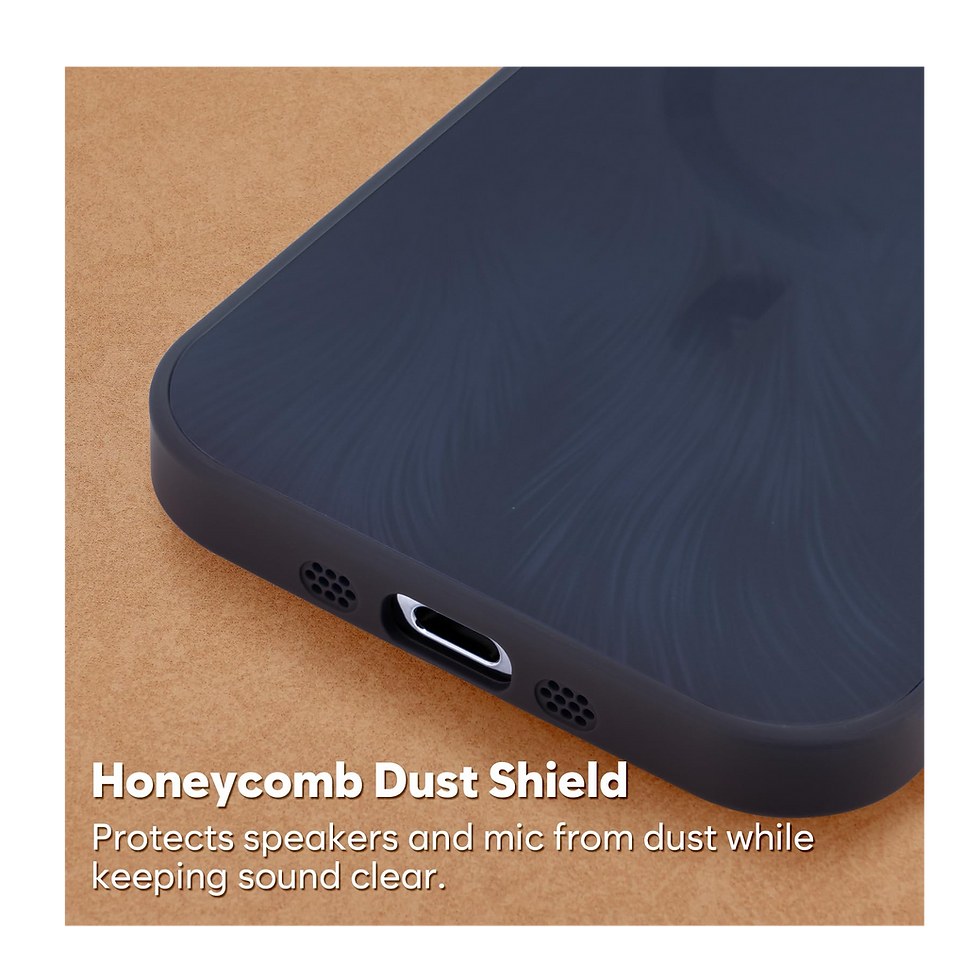 Thumbnail: iPhone Case Compatible with iPhone 17 Air Shimmer Feather Air Blue Night