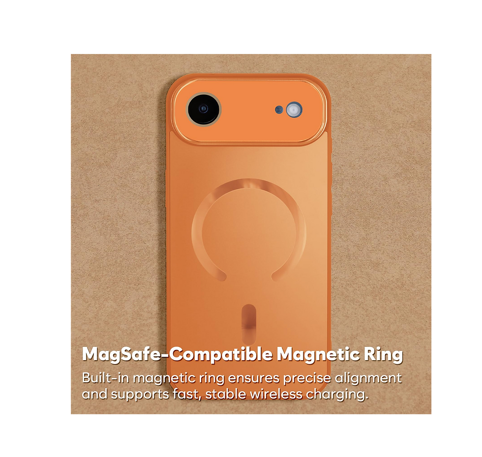 Thumbnail: iPhone Case Compatible with iPhone 17 Air Satin Cosmic Orange