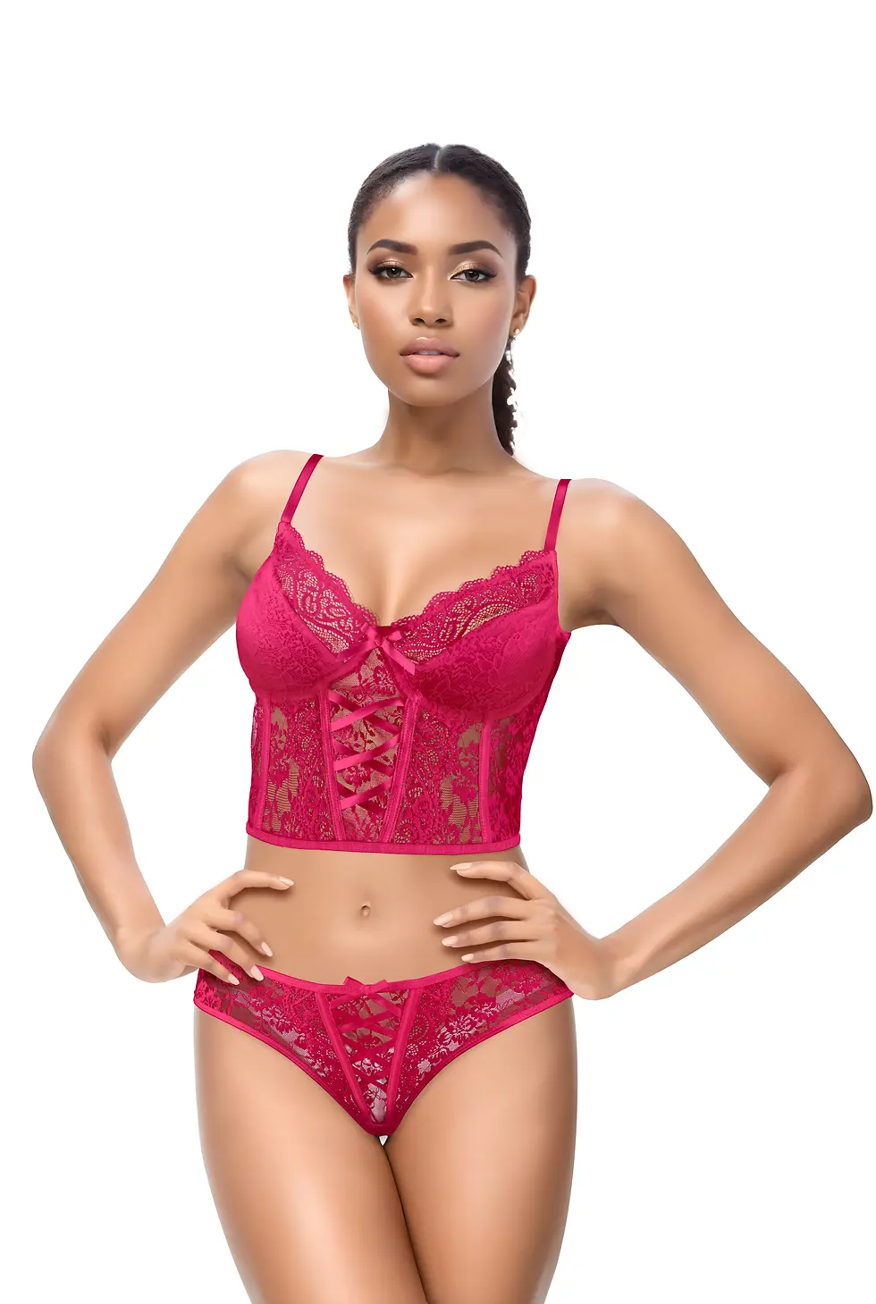 Thumbnail: Lace Lingerie Set