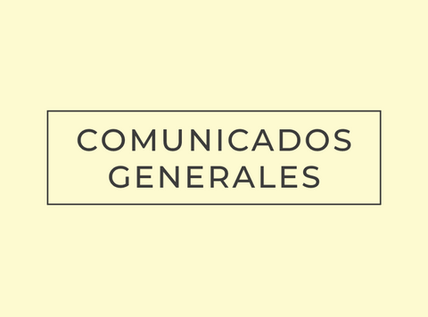 COMUNICADOS