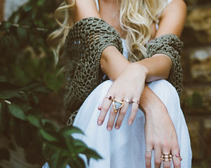 Woman's Hands with Jewelry