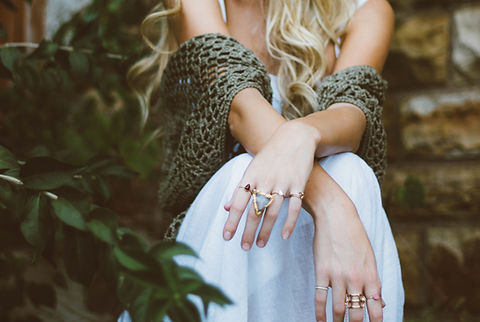 Woman's Hands with Jewelry