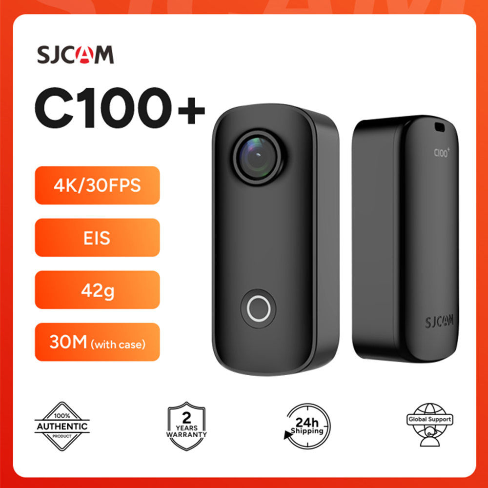 SJCAM C100 Plus Action Camera 4K 30M Waterproof 2.4G WiFi Action Sport action ca