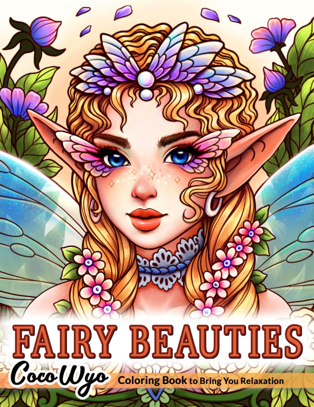 Fairy Beauties: Coloring Book, Coco Wyo