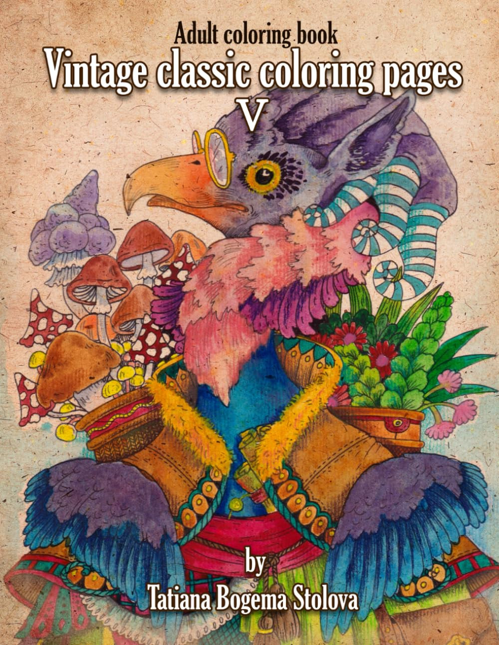 Vintage Classic Coloring Pages V, Tatiana Bogema