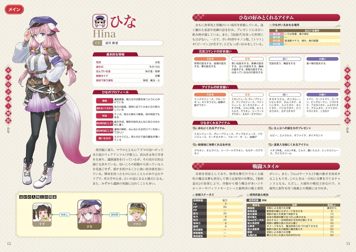 Rune Factory: Guardians Of Azuma Official World Guidebook - Imagem 3