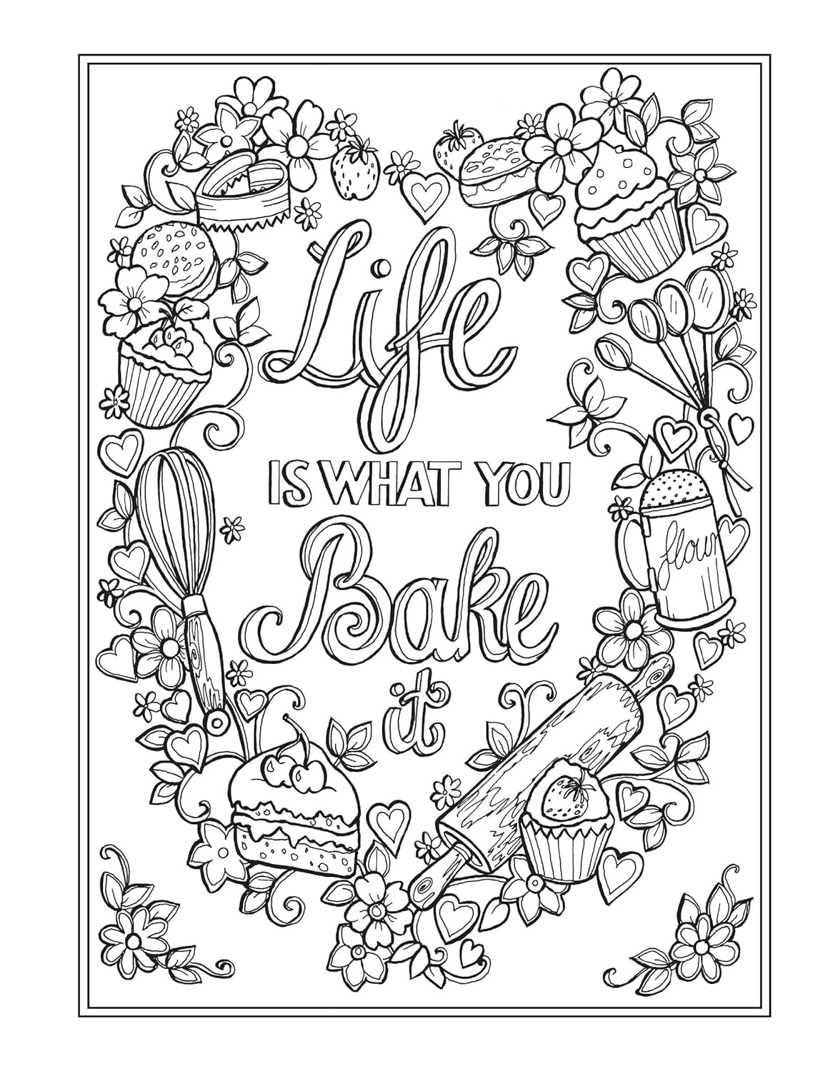 Creative Haven Country Kitchen Charm Coloring Book, Teresa Goodridge - Imagem 7