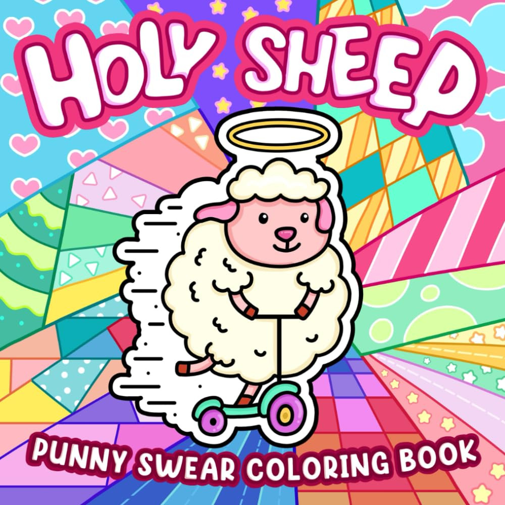 Holy Sheep Coloring Book, Hikaru Kotz