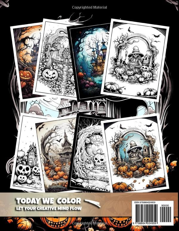 Haunted Halloween, We Color - Imagem 2