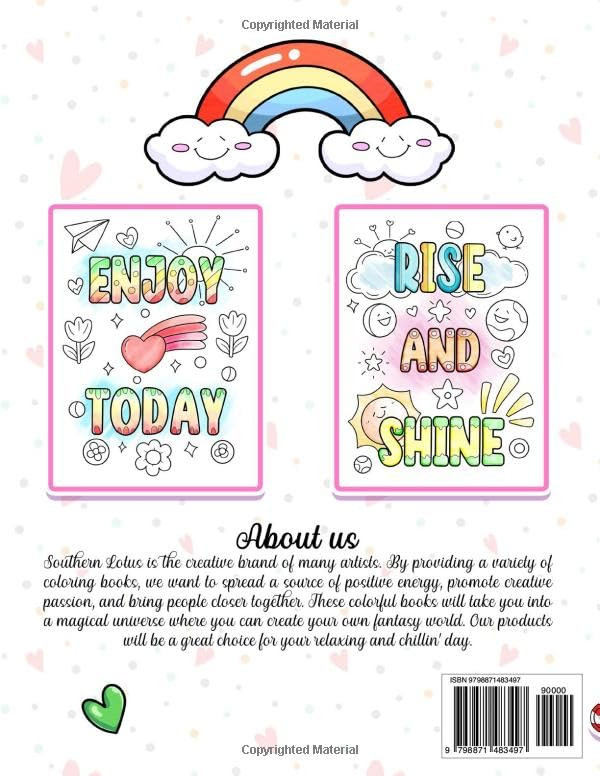 Choose Happy: Coloring Book, Southern Lotus - Imagem 2