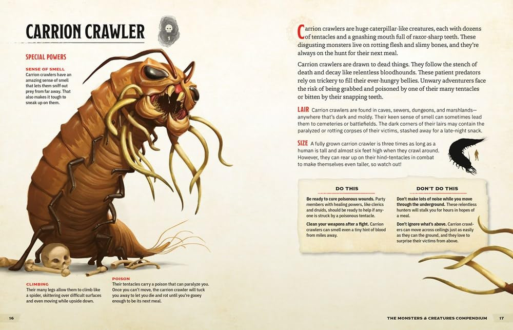 The Monsters & Creatures Compendium D&D - Imagem 2