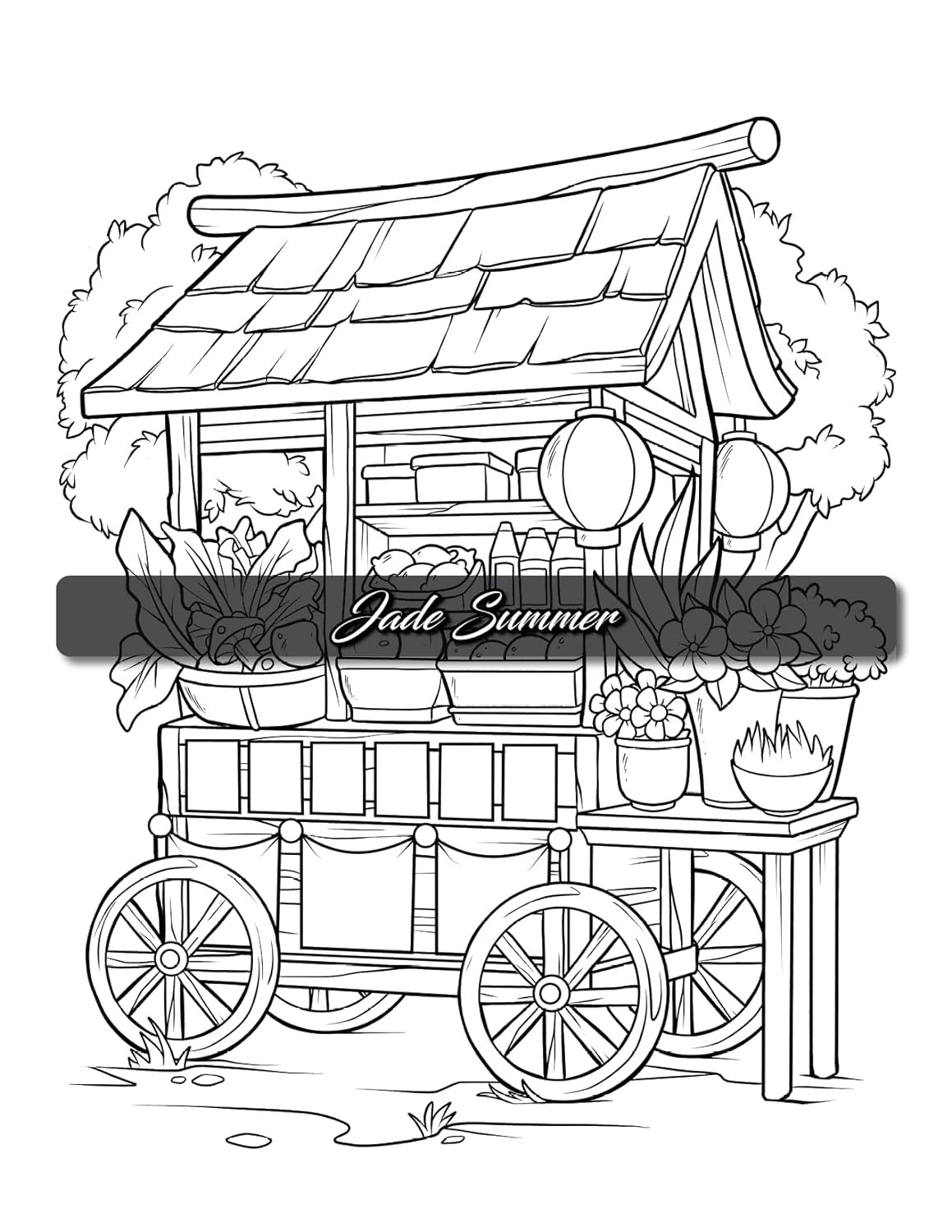 Stress Relief: Adult Coloring Book, Jade Summer - Imagem 3