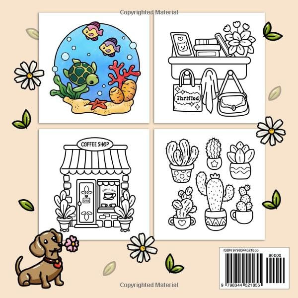 Cozy Girl Coloring Book, Jeanett Veronica - Imagem 2