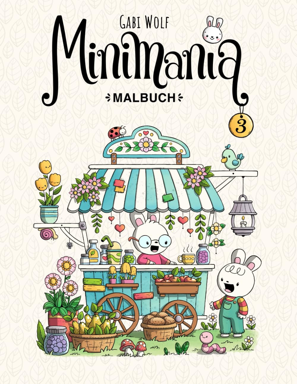 Minimania Vol 3 Coloring Book, Frau Gabi Wolf