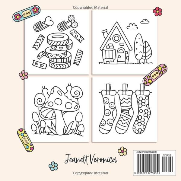 Bold & Easy Coloring Book, Jeanett Veronica - Imagem 2