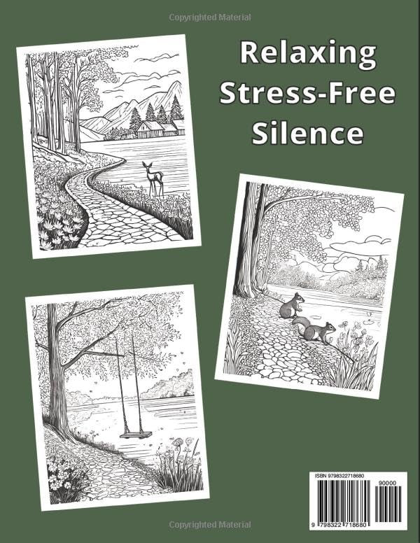 My Calm Place 10 Peaceful Country Coloring Book, S. G. Simon - Imagem 2