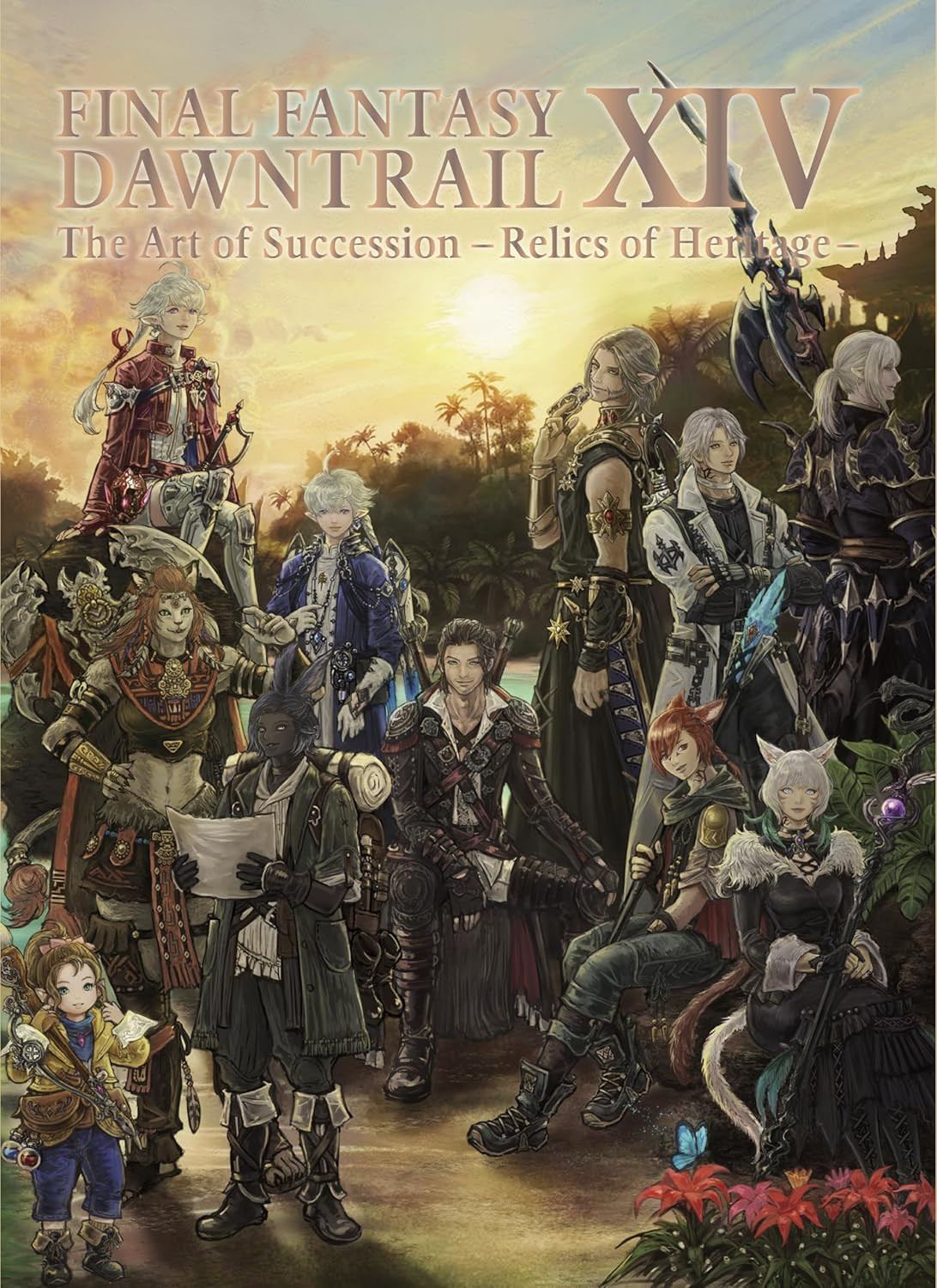 Final Fantasy XIV: Dawntrail - The Art of Succession Relics of Heritage