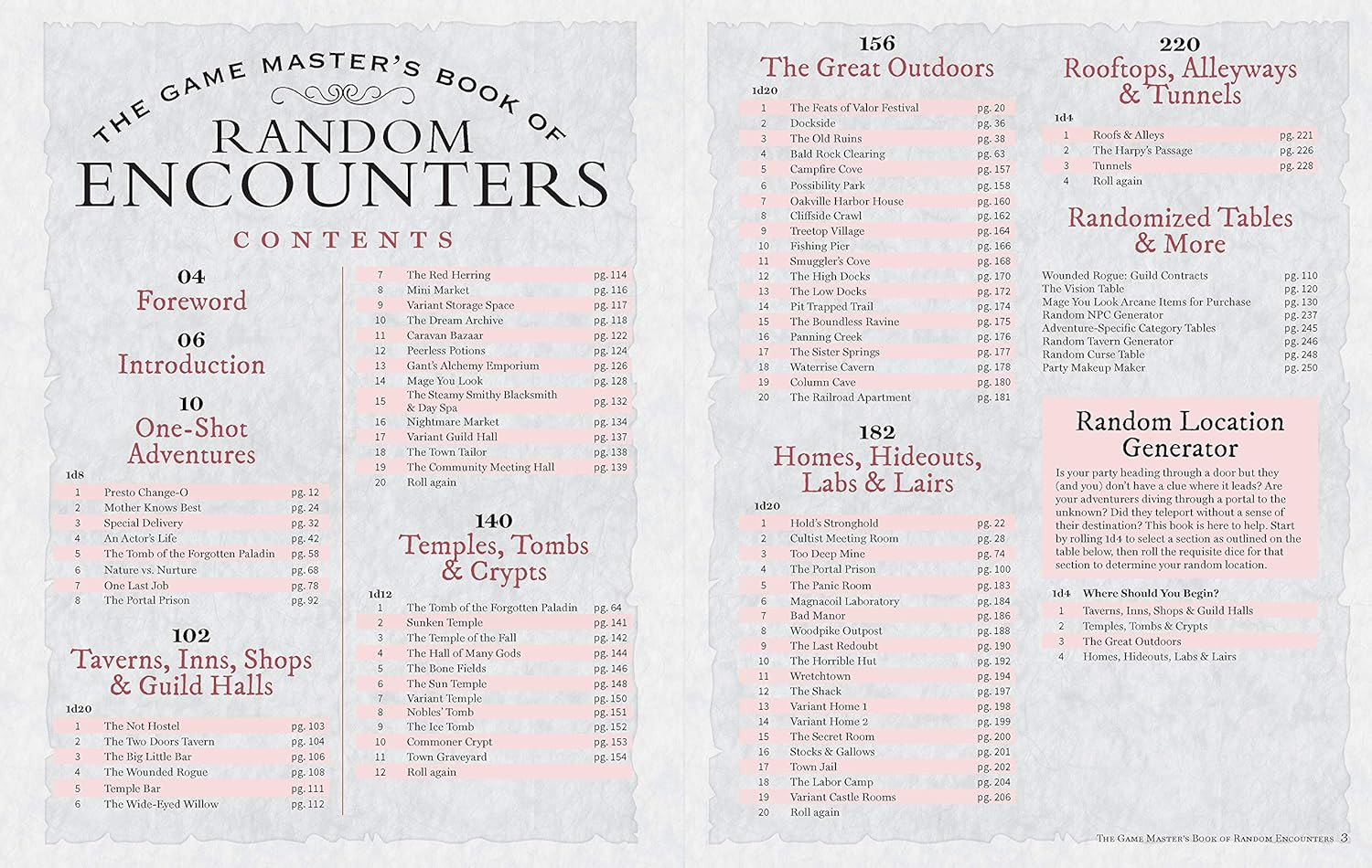 The Game Master's Book of Random Encounters - Imagem 2