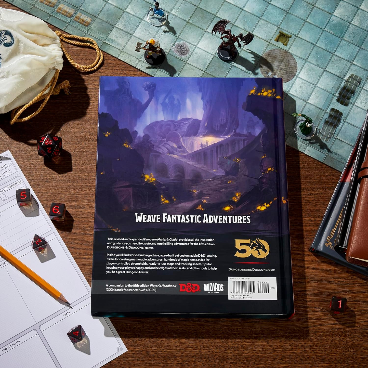 Dungeons & Dragons RPG: Dungeon Master's Guide Hard Cover - Imagem 5