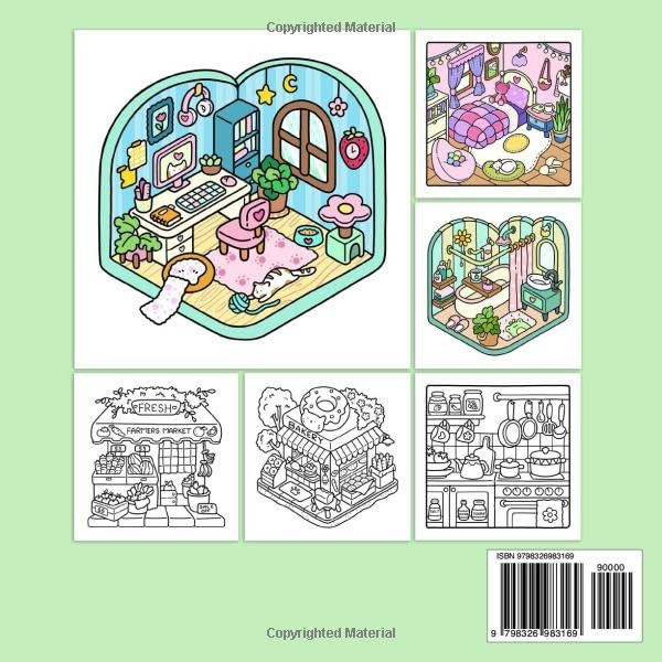 Little Corner: Coloring Book, Coco Wyo - Imagem 2